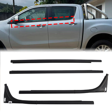 2012–2019 Mazda BT-50 Pro Pick Up 4 Stück Innen-Außen-Dichtungsstreifen-Türgurt 1D00-50-650 1D00-50-640