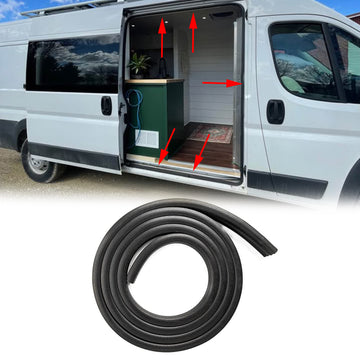 2014-2018 Ram Promaster 1500 / 2500 / 3500 Rear Sliding Door Rubber Sealing Strip 68226113AB 68226111AA