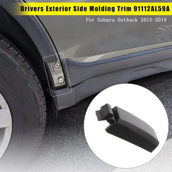 2015-2019 Subaru Outback moldura lateral exterior trasera izquierda/derecha 91112AL58A 91112AL59A