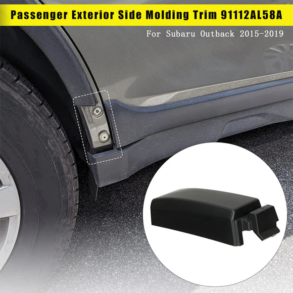 2015-2019 Subaru Outback moldura lateral exterior trasera izquierda/derecha 91112AL58A 91112AL59A