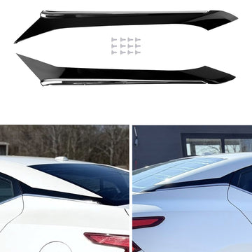 2016-2021 Nissan Maxima Pair Rear Body Molding Pillar Trim Left+Right 78872-9DJ1A 78873-9DJ1A