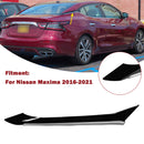 2x moldura de pilar de moldura de carrocería trasera para Nissan Maxima 2016-2021-25