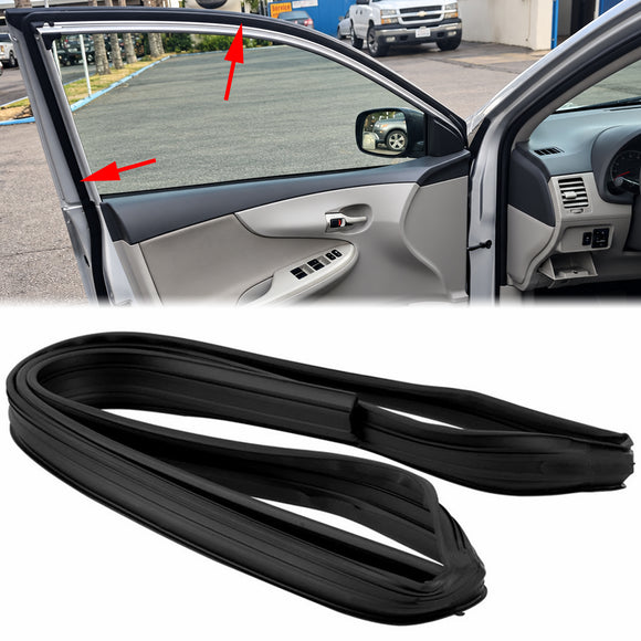 2002-2008 Toyota Corolla Front LH Left Door Glass Run Channel Seal 6815102050 68151-02050