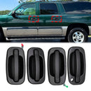 2000-2007 GMC Yukon/Yukon XL/Sierra 1500/2500/3500 4-delige set deurgrepen voor achter 15034985 15721572-1