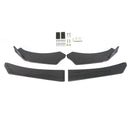 4PCS Universal Front Bumper Lip Body Kit Spoiler For Universal Model-8