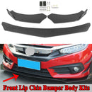 4PCS Universal Front Bumper Lip Body Kit Spoiler For Universal Model-1