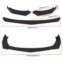 4PCS Universal Front Bumper Lip Body Kit Spoiler Fit All Models-2