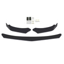 4PCS Universal Front Bumper Lip Body Kit Spoiler Fit All Models-6