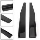 Universal Pair 86cm Car Gloss Black Side Skirts Rocker Splitters Diffuser Winglet Wings-5
