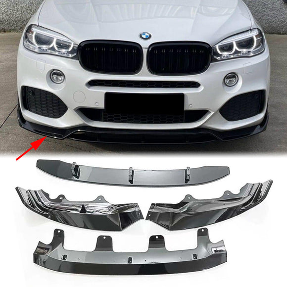 BMW F15 X5 M 2013-2019 Kit de carrocería Difusor trasero delantero Alerón de falda lateral