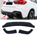 Kit corpo diffusore posteriore per labbro anteriore splitter BMW X6 F16 2013-2019-3