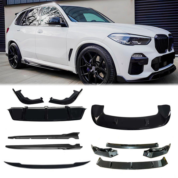BMW X5 G05 2019-2022 Bodykit Frontsplitter Lip Achterdiffusorrokken