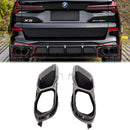 2023-2026 BMW X5 G05 LCI Kit de carrocería Divisor delantero Faldones difusores Alerón-3