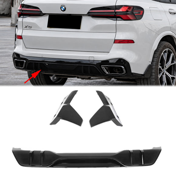2023-2026 BMW X5 G05 LCI Kit de carrocería Divisor delantero Faldones difusores Alerón