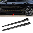 2023-2026 BMW X5 G05 LCI Kit de carrocería Divisor delantero Faldones difusores Alerón-6