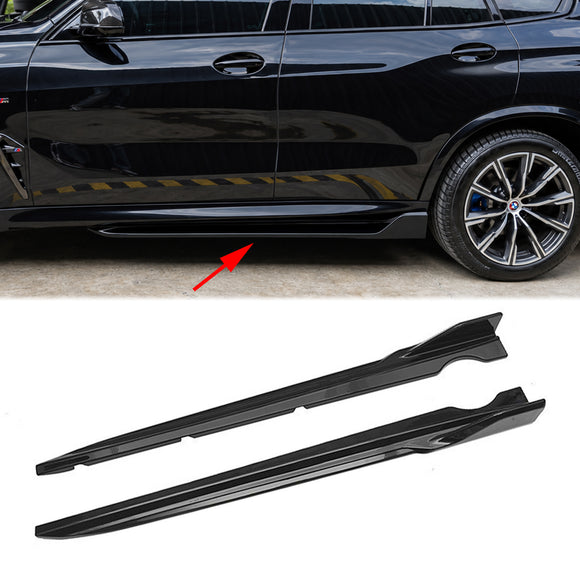 2023-2026 BMW X5 G05 LCI Kit de carrocería Divisor delantero Faldones difusores Alerón
