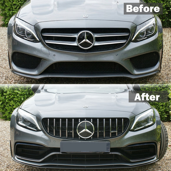 Mercedes-Benz 2015-2018 W205 Kit carrosserie pour pare-chocs de Classe C style C63 AMG (2019-2021)