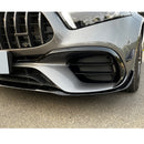 Dry Carbon Fiber Body Kit Bumper For Mercedes Benz A-Class W177 A45 2019-2023 Upgrade To W177 A45S Style-4