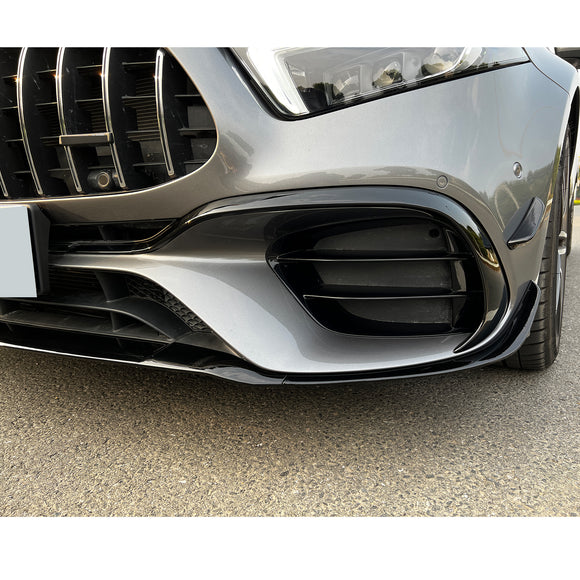 Dry Carbon Fiber Body Kit Bumper For Mercedes Benz A-Class W177 A45 2019-2023 Upgrade To W177 A45S Style
