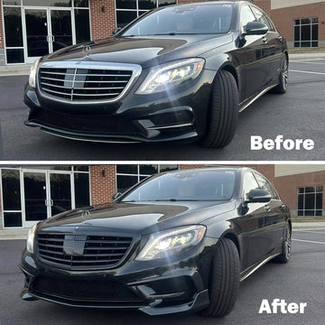 Mercedes Benz S-Class W222 S500 S600 S63 S65 2014-2017 Body Kit Bumper Upgrade To Brabus B700 Style - 0