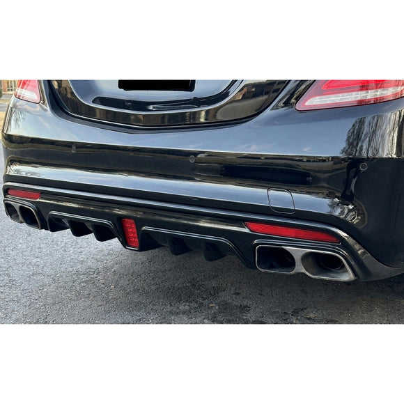 Mercedes Benz Clase S W222 S500 S600 S63 S65 2014-2017 Kit de carrocería con actualización de parachoques a Brabus B700