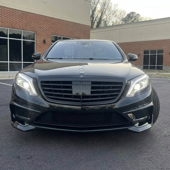 Mercedes Benz Clase S W222 S500 S600 S63 S65 2014-2017 Kit de carrocería con actualización de parachoques a Brabus B700