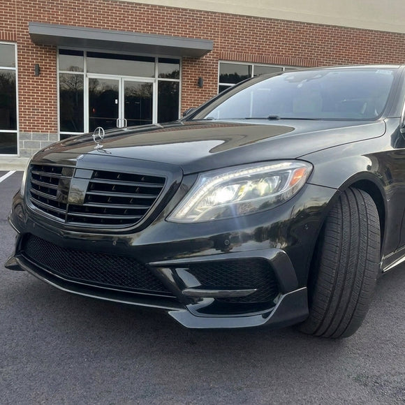Mercedes Benz Clase S W222 S500 S600 S63 S65 2014-2017 Kit de carrocería con actualización de parachoques a Brabus B700