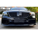 Mercedes-Benz S-klass W222 S63 S65 2018-2020 Karosserisats Stötfångare Uppgradering Till Barbus B700-5