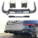2021-2023 Mercedes S-Class W223 S350 S400 S450 S500 S580 Body Kit Bumper Upgrade To Brabus Style-5