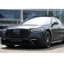 2021-2023 Mercedes S-Class W223 S350 S400 S450 S500 S580 Body Kit Bumper Upgrade To Brabus Style-8