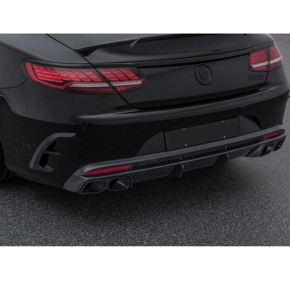 Mercedes-Benz 2019-2021 W217 S63 S65 AMG Coupé Carbon Fiber Bumper Body Kit Upgrade naar Brabus