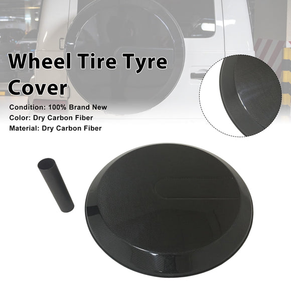 Funda impermeable de fibra de carbono seca para rueda de repuesto, protector de ruedas para Mercedes Benz Clase G W464  W465 2019-2026