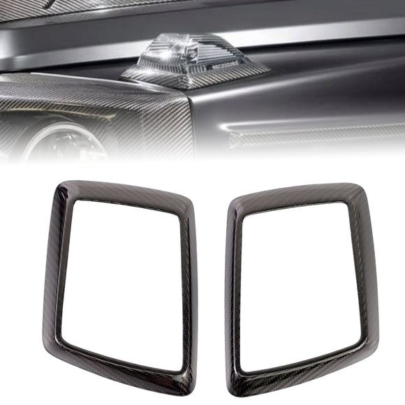 Embellecedor de cubierta de intermitente de fibra de carbono seca para Mercedes Benz Clase G W464  W465 2019-2026