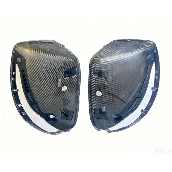 Calotte per specchietti laterali in fibra di carbonio a secco, compatibili con Mercedes Benz Classe G G450 G500 G580 W464  W465 2019-2026
