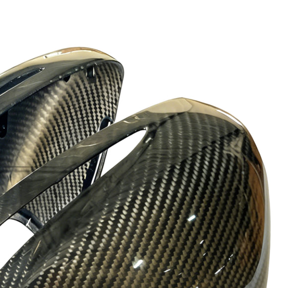 Calotte per specchietti laterali in fibra di carbonio a secco, compatibili con Mercedes Benz Classe G G450 G500 G580 W464  W465 2019-2026