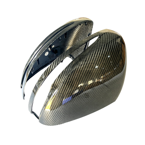 Calotte per specchietti laterali in fibra di carbonio a secco, compatibili con Mercedes Benz Classe G G450 G500 G580 W464  W465 2019-2026