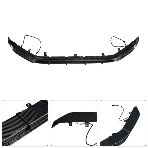 Dry Carbon Fiber Front Bumper Diffuser Lip Fit Mercedes Benz G-Class W465 2025-2026