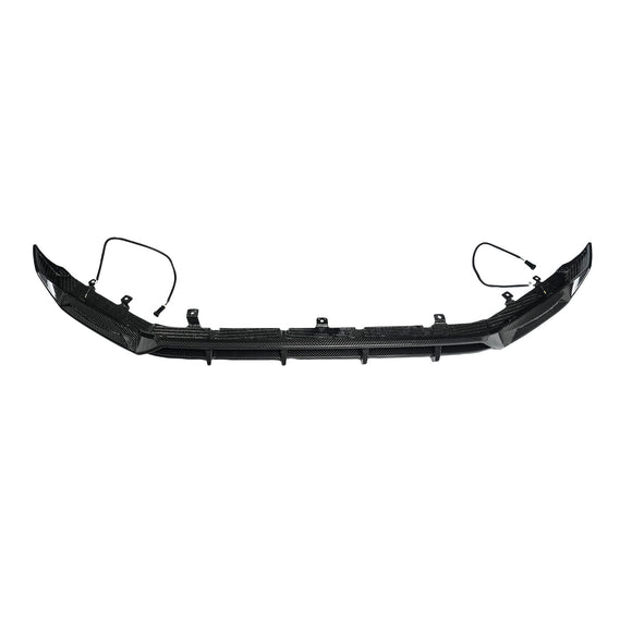 Dry Carbon Fiber Front Bumper Diffuser Lip Fit Mercedes Benz G-Class W465 2025-2026