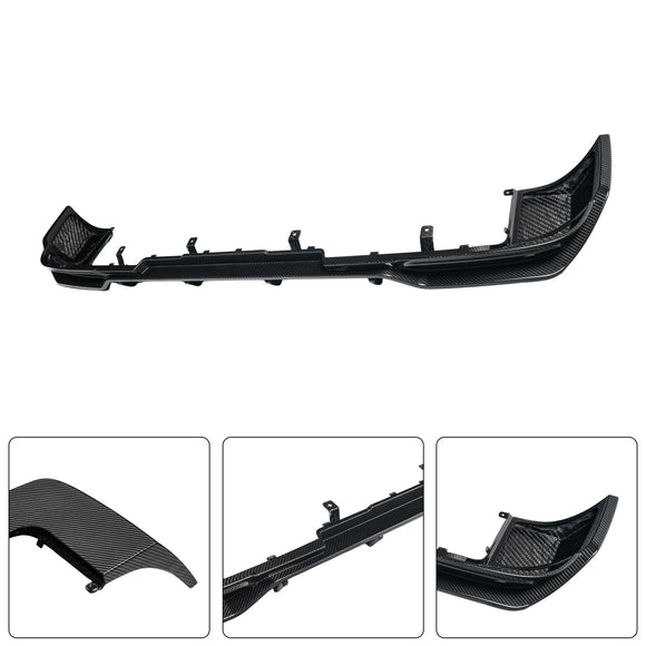 Dry Carbon Fiber Rear Bumper Diffuser Lip Fit Mercedes Benz G-Class W465 2025-2026