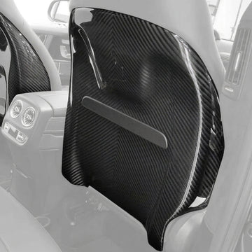 Dry Carbon Fiber Seat Back Cover Fit Mercedes Benz G Class W464 W465 G500 G550 G63 2019-2026