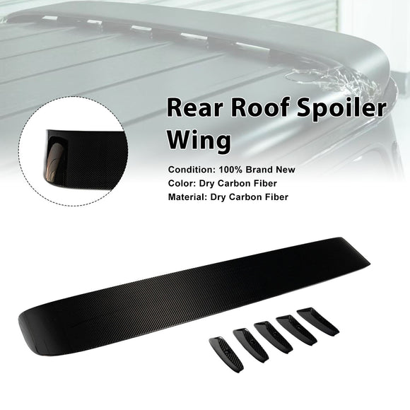 Torr kolfiber bakre takspoilervinge passar Mercedes Benz G-klass W465 2025-2026