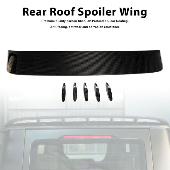 Torr kolfiber bakre takspoilervinge passar Mercedes Benz G-klass W465 2025-2026