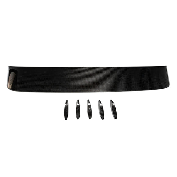 Torr kolfiber bakre takspoilervinge passar Mercedes Benz G-klass W465 2025-2026