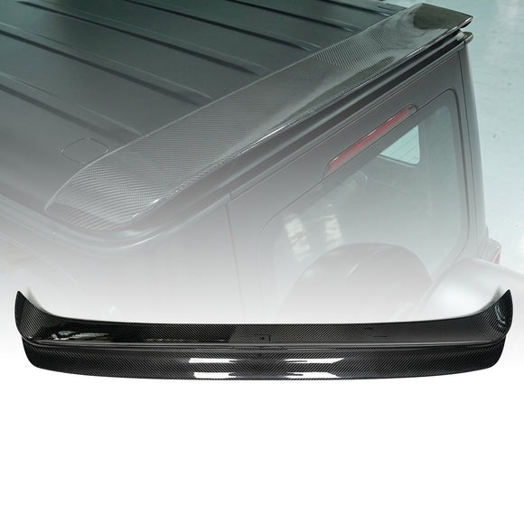 Aileron de toit arrière style M en fibre de carbone sèche pour Mercedes-Benz Classe G W465 2024-2026