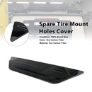 Carbon Fiber Spare Tire Mount Holes Cover Fit Mercedes Benz G Class W464 W465 2019-2026-4