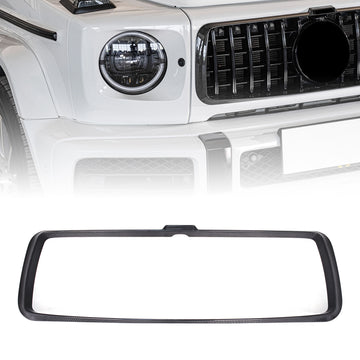Dry Carbon Fiber Front Grille Grill Trim Fit Mercedes Benz G-Class W465 G63 2024-2026 Upgrade To B900 Style