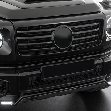 Front Bumper Diffuser Lip Fit Mercedes Benz G-Class W465 G450 G500 2024-2026 - 0