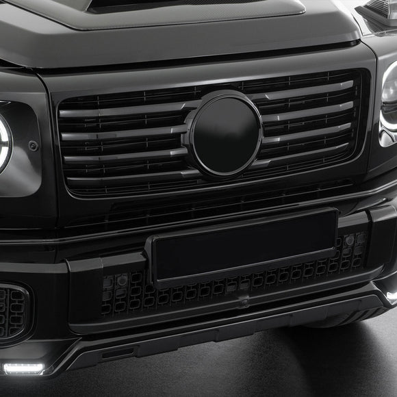Front Bumper Diffuser Lip Fit Mercedes Benz G-Class W465 G450 G500 2025-2026