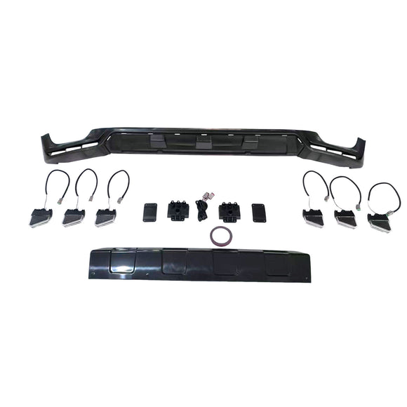 Front Bumper Diffuser Lip Fit Mercedes Benz G-Class W465 G450 G500 2025-2026