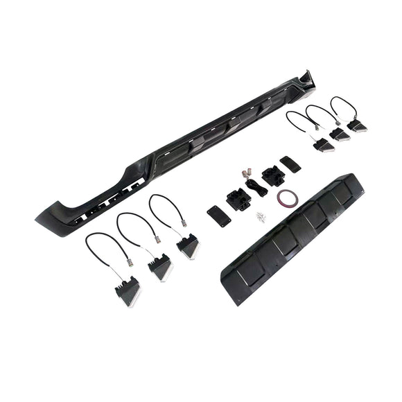 Front Bumper Diffuser Lip Fit Mercedes Benz G-Class W465 G450 G500 2025-2026